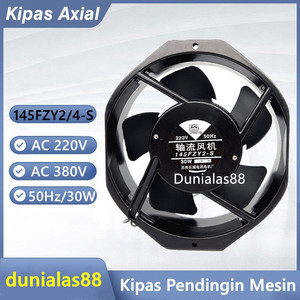 Kipas AXIAL AC220V AC380V Pendingin Mesin Kipas Fan Cooling Machine