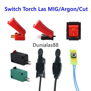 Switch MIG MB15 MB24 Panasonic 350A 500A TIG Argon WP Plasma CUT P80