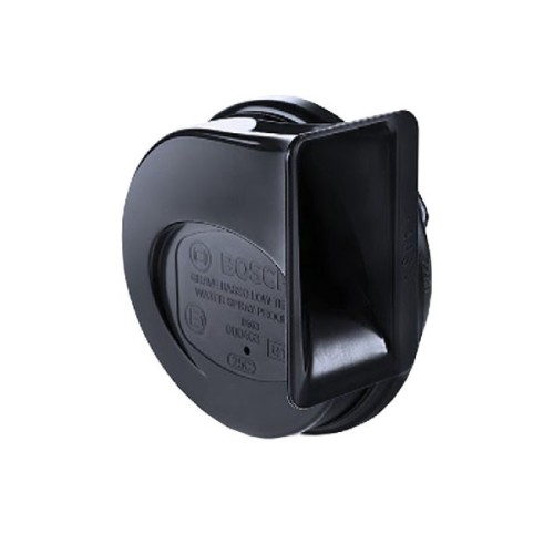 Bosch Klakson EC6 Fanfare Keong Black 12V Set -Jual Klakson Merk Bagus