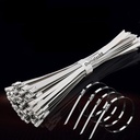 Kabel Ties Stainless Steel SS304 4.6mm x 100mm 150mm 200mm 250mm 300mm 400mm Cable Tie Kabel Ties Tali Pengikat Knalpot Klem