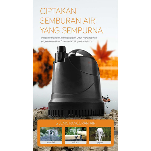 Pompa Celup Kolam Ikan | Waterplus SS-F 1500