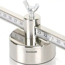 Adsorpsi magnetik Round Cutting Roller Guide Wheel Torch P80 AG60 PT31