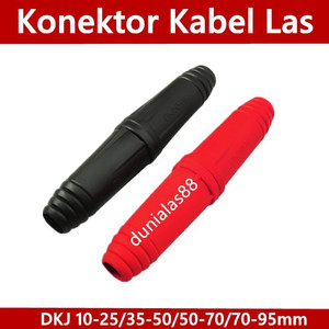 Konektor Kabel Las Male Socket DKJ 10-25 35-50 50-70mm Connector Cable