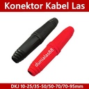Konektor Kabel Las Male Socket DKJ 10-25 35-50 50-70mm Connector Cable