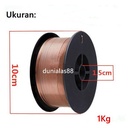 ER70S-6 Welding MIG Wire CO2 Kawat Las MIG Wire CO 1kg 5kg 0.8mm 1.0mm