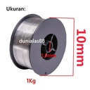 E71T-GS Tanpa Gas Kawat Las MIG Flux Core Wire 1kg 5kg 0.8mm 1.0mm