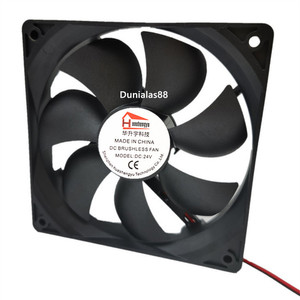 Kipas Cooling Fan 12025 DC24V Kipas Pendingin Mesin 12cm×12cm×2.5cm