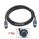 Kabel Cable Sambungan MIG 6 Pin 7 Pin Wire Feeder Mesin las 5M 10M 15M