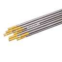 Tungsten Gold Kawat Tungsten Emas Las TIG Argon 1.6MM 2.0MM 2.4MM 3,2MM  Kawat Las Tungsten Argon Tungsten Electrodes Untk Mesin Las Gold Kuning