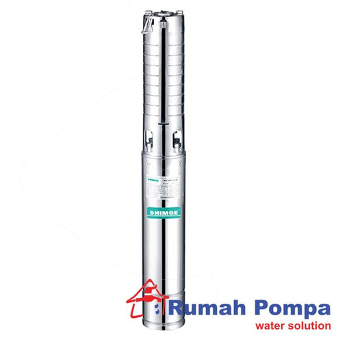 Pompa Submersible Stainles 4 Inc SHIMGE 4SSM3/9 + Kabel 50 M