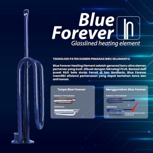 Water Heater Listrik Instant Ferroli Divo SSN 2.4S
