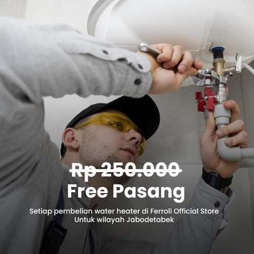 Water Heater Listrik Ferroli QQ Series 30 Liter Low Watt