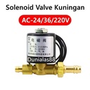 Solenoid Valve Brass Kuningan Airtac AC 24V 36V 220V TIG Wire Feeder