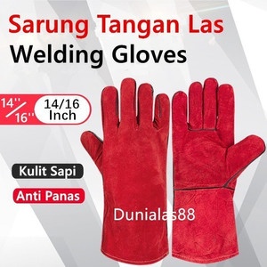 Sarung Tangan Las 14'' 16'' 14 Inch 16 Inch Welding Glove Anti Panas