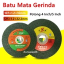 Batu Mata Gerinda Gurinda Potong Besi Cutting Wheel 4'' 5'' 4Inch 5Inc