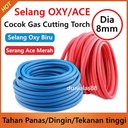 Selang Las Blender Oxy Oksigen Acetylene Gas Welding Hose 8mm 3 Lapis