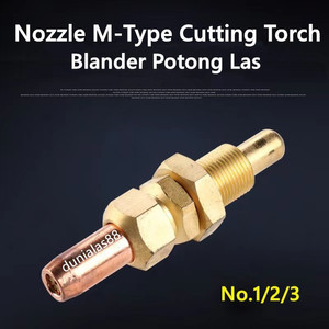 Gas Cutting Nozzle Tip Type M Blender Potong Single Duty Propana LPG