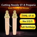 Mata Blender Strong 8 Nozzle Tip ST-8 No.1 No.2 No.3 Gas Propana LPG