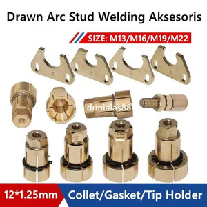 Drawn Arc Stud Welding Collet Gasket Paking Tip Holder M13 M16 M19 M22