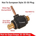 Nut To Gaya Euro DKJ 35-50 Plug Konektor Air Gas TIG Argon Connector