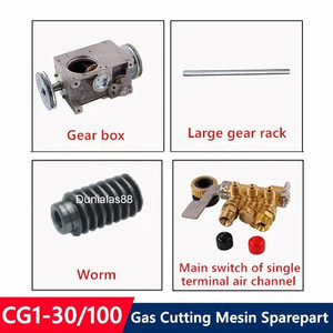 CG1-30 CG1-100 Gas Potong Mesin Gear Box Rack Worm Switch CG1 30 100