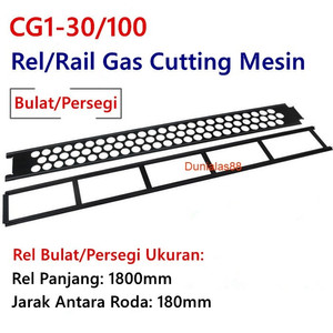 Rel Gas Cutting Mesin CG1-30 Rail Potong Machine CG1-100 CG1 30 100