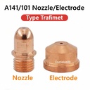 Trafimet Plasma Cut A141 A101 Nozzle 1.7mm Electrode Cebora 150 LGK160