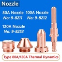 Plasma Cut Nozzle 9-8211 9-8212 9-8253 Thermal Dynamics 80A 100A 120A
