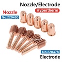 Plasma Cutting Electrode P/n 220478 Nozzle Nozel No 220480 Tembaga Max