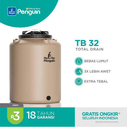 Tandon Air | Toren Air | Penguin TB 32 300 Liter