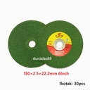 Batu Mata Gerinda Gurinda Potong Cutting Wheel 100×2.5mm 150×2.5mm 4In