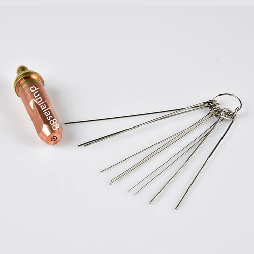Cutting Tip Cleaner Pembersih Lubang Nozzle Tong Zhen Jarum Rojok Mata