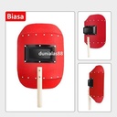 Topeng Las Helm Las Welding helmet Kedok Las Kepala Kaca Sarung Tangan