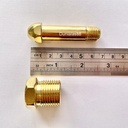 Neple selang tabung Regulator Oksigen Nepple Oxygen Drat 1/4" Inch