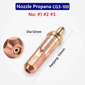 Cutting Tip Nozzle G03-30 G03-100 Mata Potong Las Blender Propana Oxy