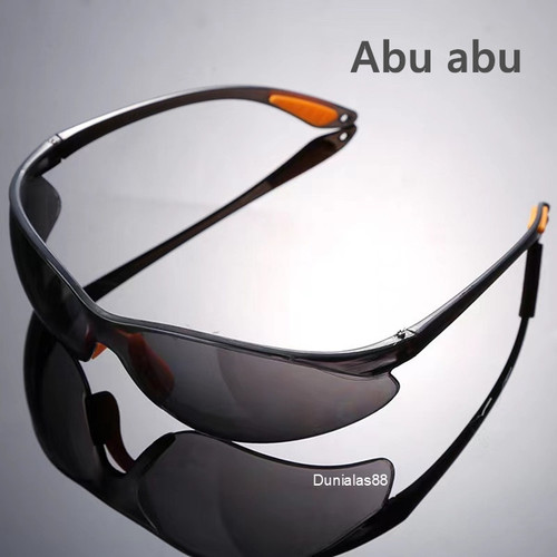 Kacamata Las Kaca Mata Safety Glasses APD Gerinda Bening Clear Hitam