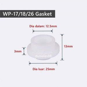 WP17 WP18 WP26 Gas Lens Keramik Collet Body Insulator 54N01 WP Torch
