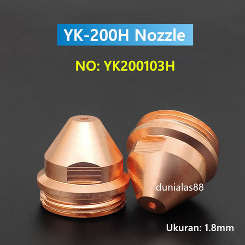 YK200-H Yikuai Nozzle + Electrode Plasma Cut Torch Huayuan 200A 1SET
