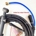 Tig Torch WP-17V Stang Argon Tang Las WP 17V WP17V 17 4M 8M SET 4meter