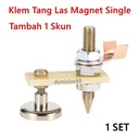 Klem Tang Las Magnet Single utk Kabel Massa Mesin Travo Las Listrik