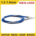 Steel Conduit Liner MB-36 1.2-1.6mm 3M 4M 5M MB36 MIG Welding Torch