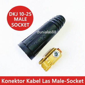 Kabel Konektor Cable Connector Las Male Socket DKJ 10-25 35-50 50-70mm