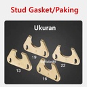 Drawn Arc Stud Welding Collet Gasket Paking Tip Holder M13 M16 M19 M22