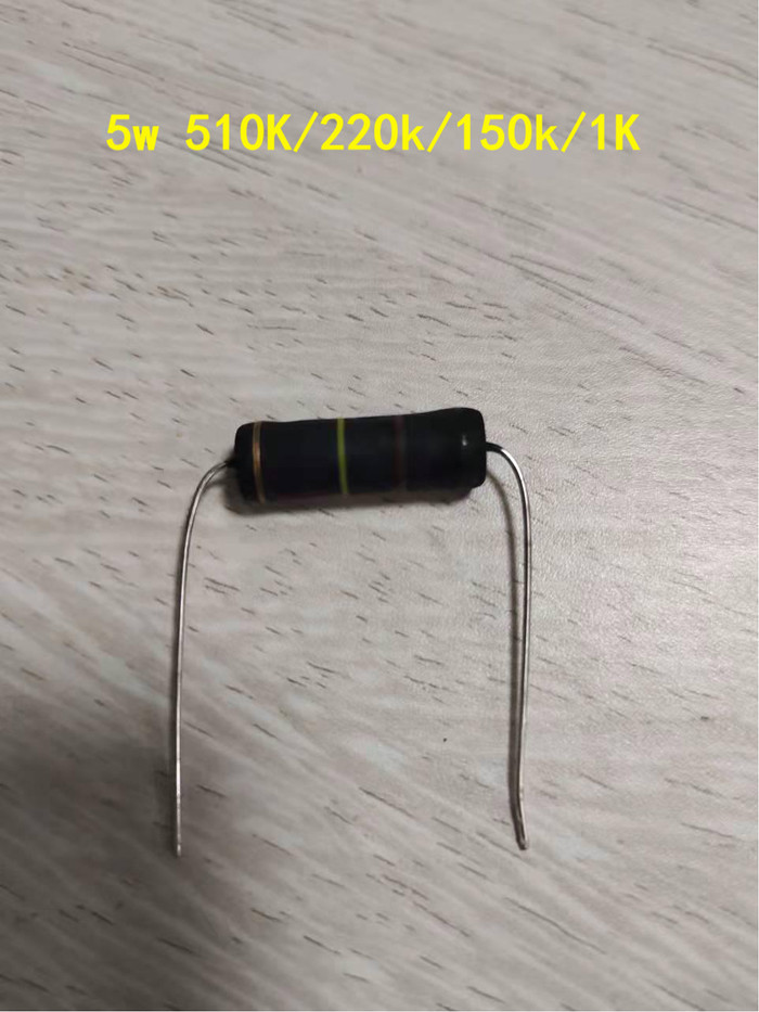 Resistor risistor 5 watt 5W 510K 220k 150k 1k ohm utk mesin las