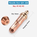 Nozzle Mata Blender G01-30 G01-100 G01-300 Cutting Tip Acetylene No.1
