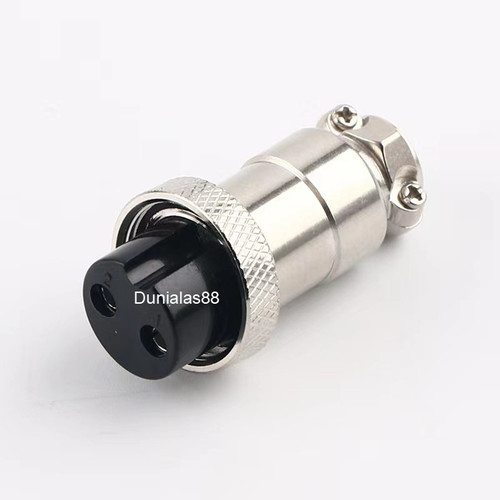 GX20 M19 2pin Aviation Plug Socket Konektor GX-20 20mm Male 2 Pin M-19