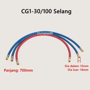 CG1-30 CG1-100 Gas Cutting Mesin Biru Selang Oxygen Valve CG1 30 100