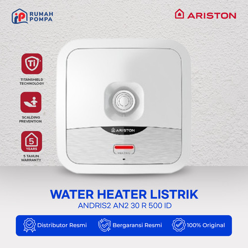 Pemanas Air Listrik | Water Heater Ariston Andris2 AN2 30 R 500 ID