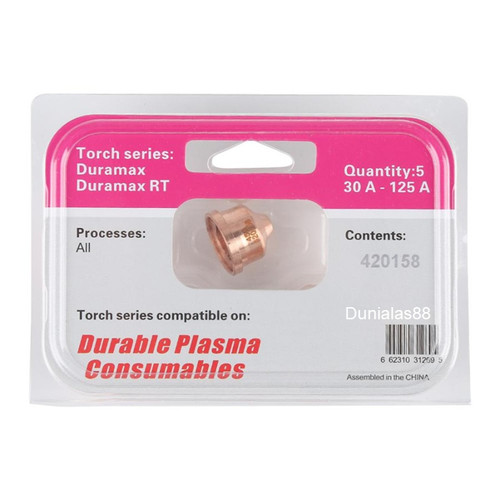 Plasma Cutting Nozzle P/n 420158 420169 Nozel 45A 65A 85A 125A Duramax