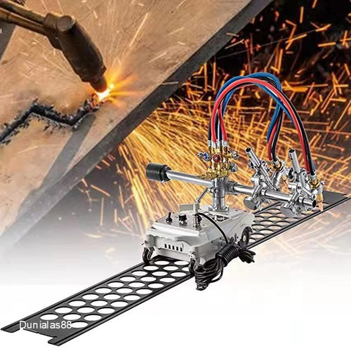 Mesin Potong Plat CG1-100 Gas Cutting Machine CG1 100 Rel Rail Hole